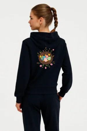 Tiny Toes And Bunny Nose Hoodie