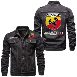 Compact Sports Car Denim Jacket, Rugged Jacket Garage Comfort CAR190 - Black