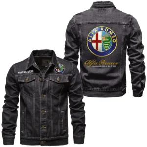 Vintage Ride Denim Jacket, Street Spirit Denim Jacket CAR190 - Black
