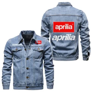 Motorbike Denim Jacket, Denim Jacket Built Tough CAR190 - Light Blue