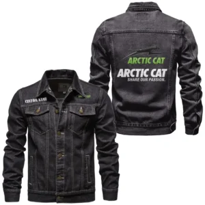 Off-Road Ride Denim Jacket, Street Spirit Denim Jacket CAR190 - Black