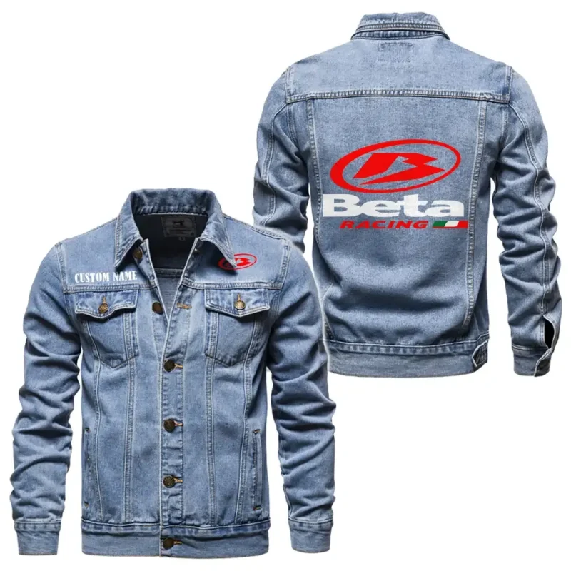 Performance Trail Bike Denim Jacket, Garage Life Denim Jacket CAR190 - Light Blue
