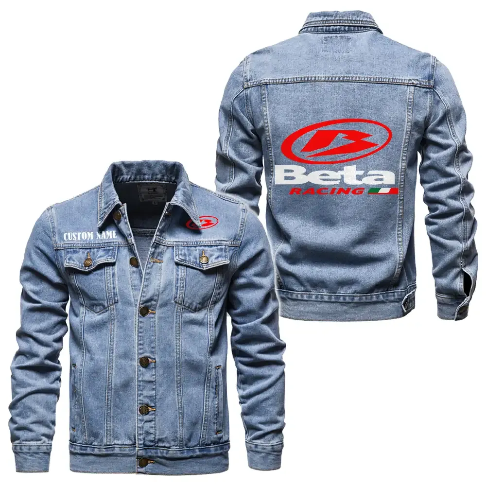 Performance Trail Bike Denim Jacket, Garage Life Denim Jacket CAR190 - Light Blue