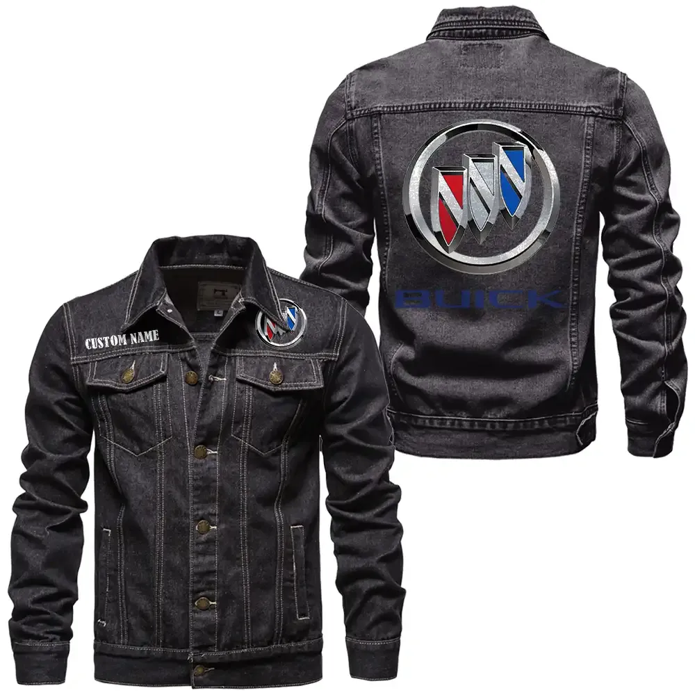 Upscale Daily Driver Denim Jacket, Streetwear Denim with Attitude CAR190 - Black