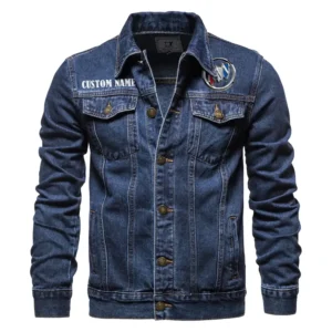 Crossover Vehicle Denim Jacket, Denim Strength for Drivers CAR190 - Dark Blue
