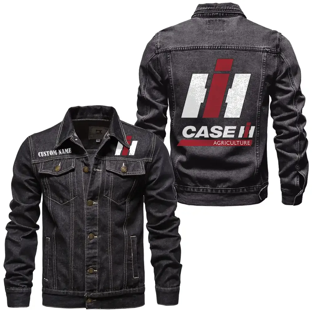 Harvest Vehicle Denim Jacket, Rugged Style Everyday Denim CAR190 - Black