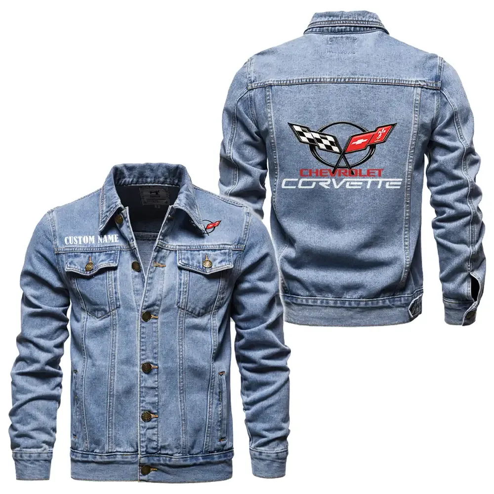 Performance Vehicle Denim Jacket, Everyday Rugged Denim Jacket CAR190 - Light Blue