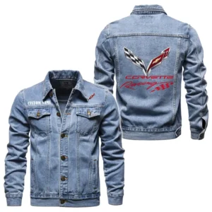 Performance Vehicle Denim Jacket, Car Lover's Denim Jacket CAR190 - Light Blue