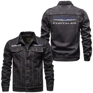 Family Car Denim Jacket, Motorcycle Pride Denim Style CAR190 - Black