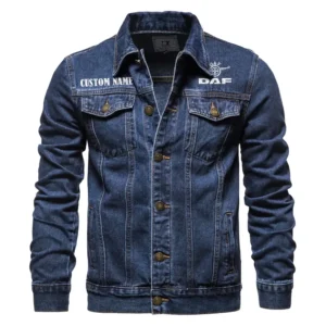 Commercial Lorry Denim Jacket, Ride Bold in Denim CAR190 - Dark Blue