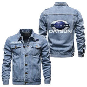 Retro Sedan Denim Jacket, Rider Lifestyle Denim Jacket CAR190 - Light Blue
