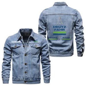 Farm Work Machine Denim Jacket, Everyday Rugged Denim Jacket CAR190 - Light Blue