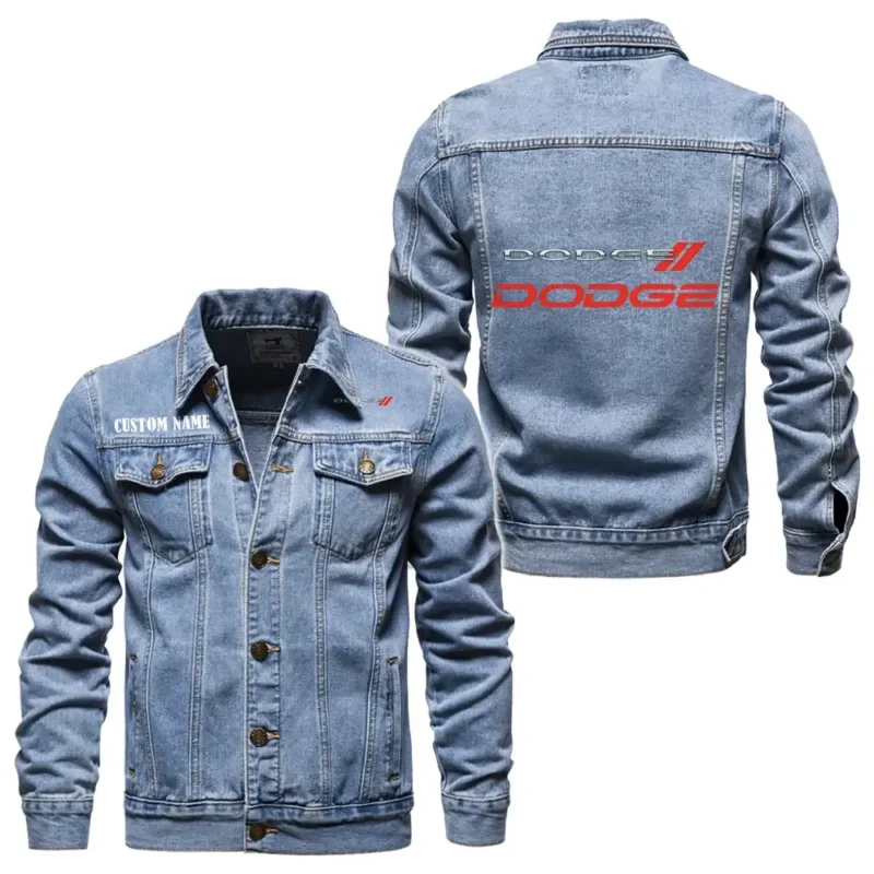 American Car Denim Jacket, Rider Lifestyle Denim Jacket CAR190 - Light Blue