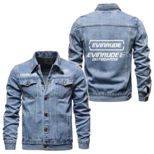Sea Engine Denim Jacket, Rugged Denim for Gearheads CAR190 - Light Blue
