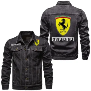 Performance GT Denim Jacket, Garage-Ready Denim Wear CAR190 - Black