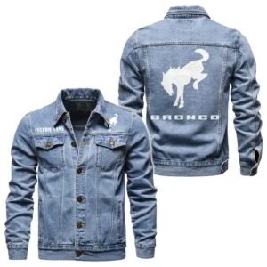 Outdoor Adventure Ride Denim Jacket, Road-Ready Denim Jacket CAR190 - Light Blue