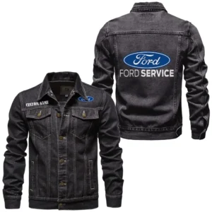 American Classic Denim Jacket, Performance Denim for Riders CAR190 - Black