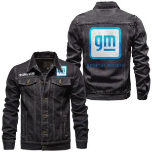 Motor Vehicle Maker Denim Jacket, All-Season Denim for Riders CAR190 - Black