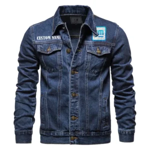 Automotive Group Denim Jacket, Car Lover's Denim Jacket CAR190 - Dark Blue