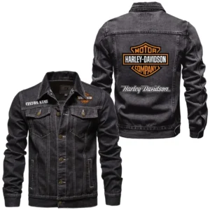 Cruiser Legend Denim Jacket, Rider Lifestyle Denim Jacket CAR190 - Black