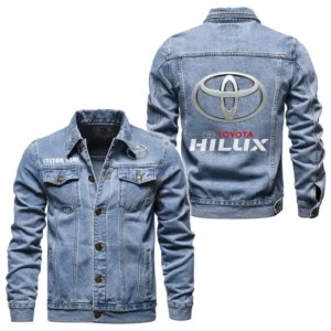 Versatile Truck Denim Jacket, Street Spirit Denim Jacket CAR190 - Light Blue
