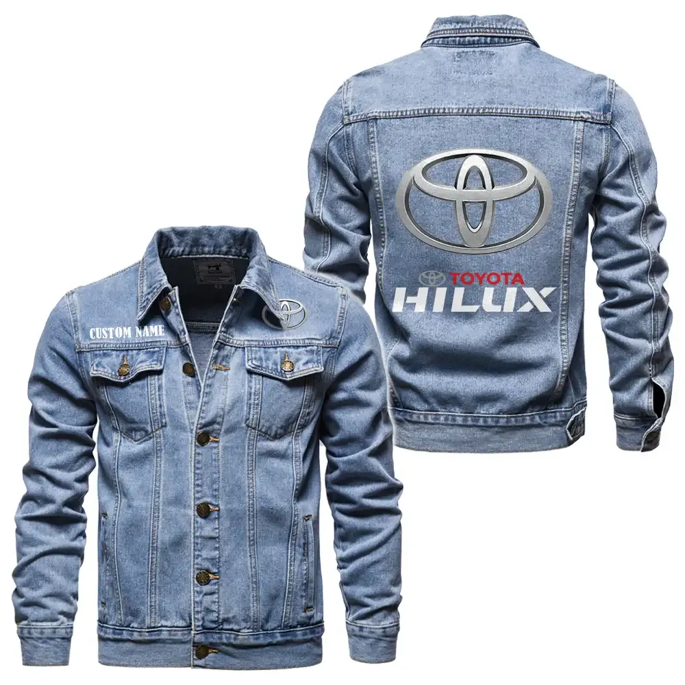 Versatile Truck Denim Jacket, Street Spirit Denim Jacket CAR190 - Light Blue
