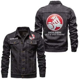 Road Sedan Denim Jacket, Car Culture Denim Style CAR190 - Black