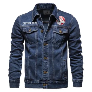 Performance Coupe Denim Jacket, Denim Spirit for Drivers CAR190 - Dark Blue
