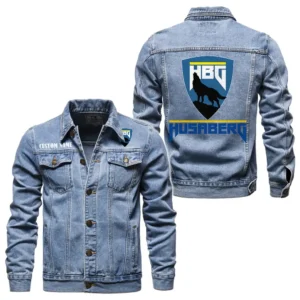 Performance Trail Bike Denim Jacket, Garage-Ready Denim Wear CAR190 - Light Blue
