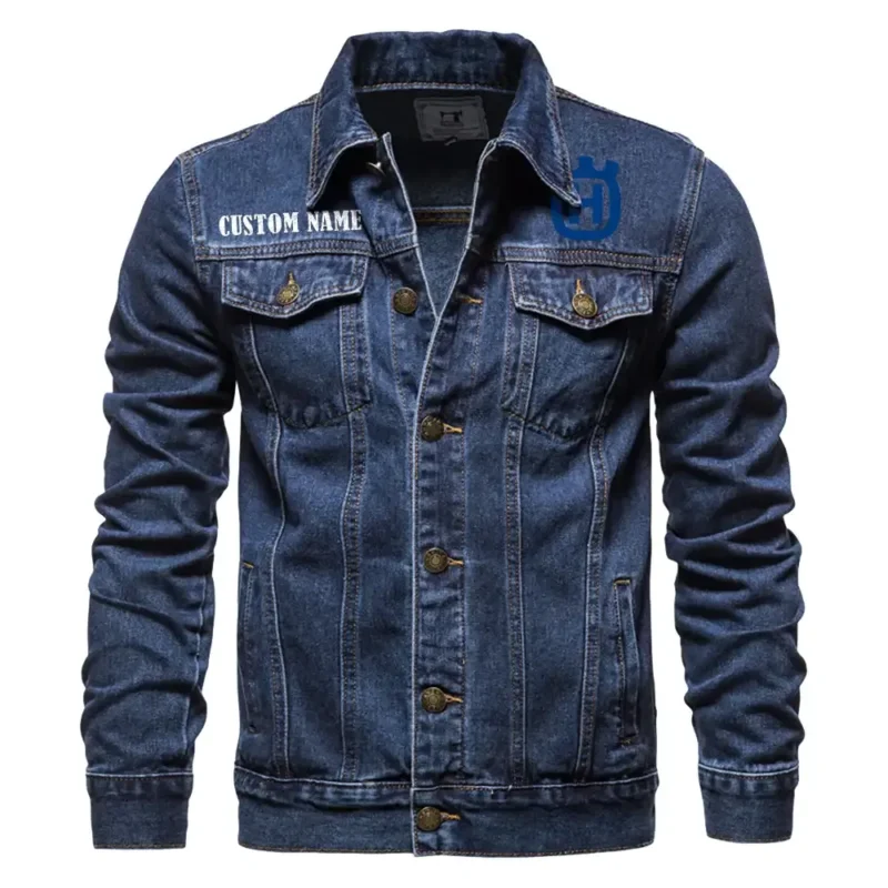 Enduro Rider Denim Jacket, Performance Denim for Riders CAR190 - Dark Blue