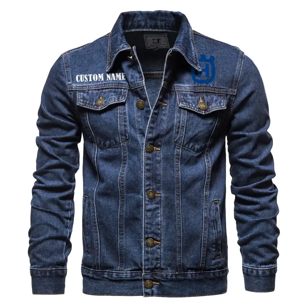 Enduro Rider Denim Jacket, Performance Denim for Riders CAR190 - Dark Blue