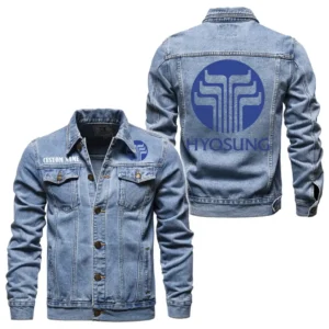 Lightweight Two-Wheeler Denim Jacket, Rugged Style Everyday Denim CAR190 - Light Blue