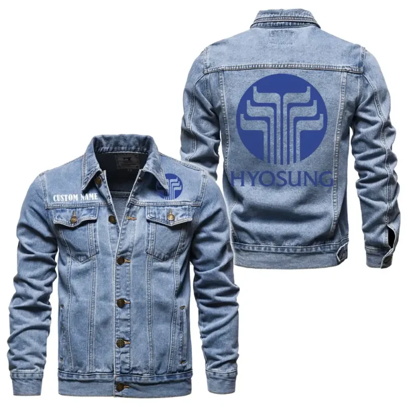 Lightweight Two-Wheeler Denim Jacket, Rugged Style Everyday Denim CAR190 - Light Blue