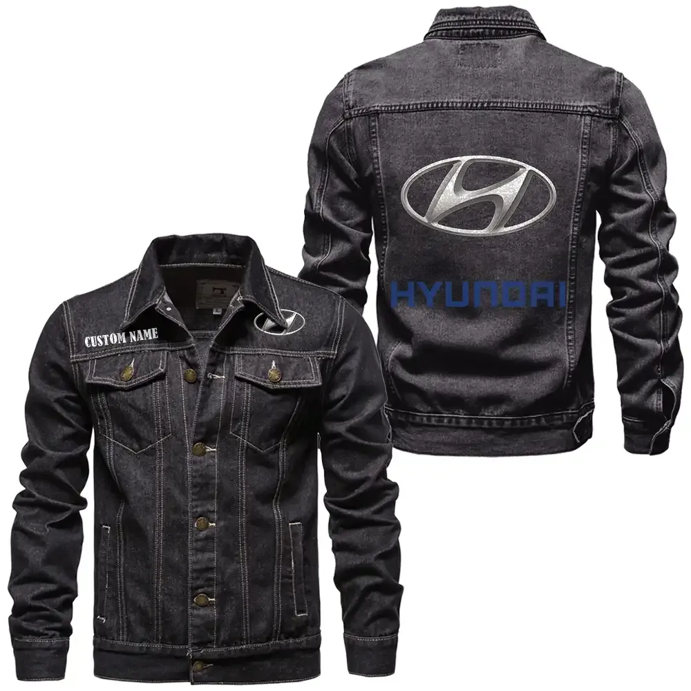 City Car Denim Jacket, Road-Ready Denim Jacket CAR190 - Black