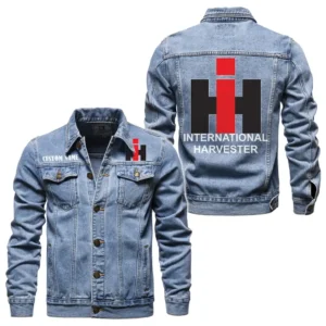 Cultivation Tractor Denim Jacket, Rider Lifestyle Denim Jacket CAR190 - Light Blue