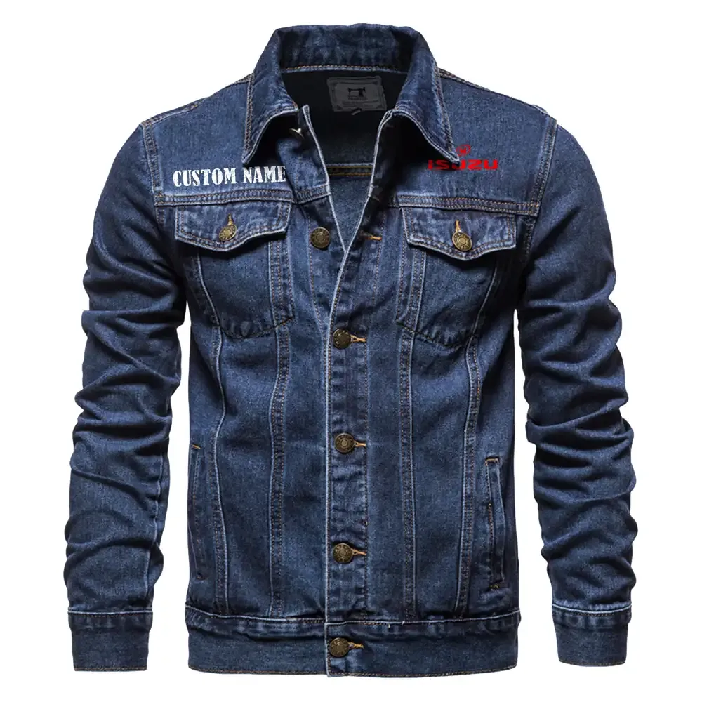 Sturdy Pickup Denim Jacket, Denim Spirit for Drivers CAR190 - Dark Blue