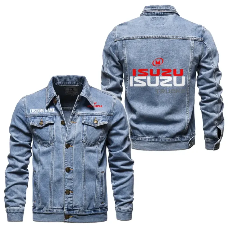 Durable Truck Denim Jacket, Rider Lifestyle Denim Jacket CAR190 - Light Blue