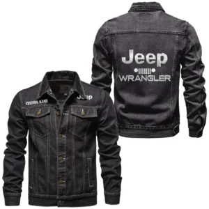 Exclusive Performance Vehicle Denim Jacket, Garage-Ready Denim Wear CAR190 - Black