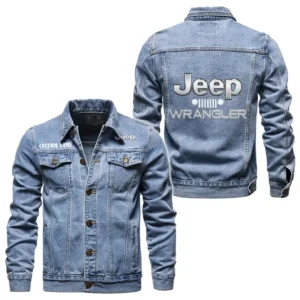 Utility Off-Road Vehicle Denim Jacket, Performance Denim for Riders CAR190 - Light Blue