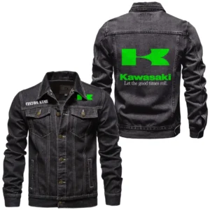 Off-Road Machine Denim Jacket, Denim Jacket Built Tough CAR190 - Black