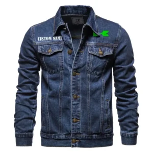 Touring Capable Bike Denim Jacket, Durable Denim Road Spirit CAR190 - Dark Blue