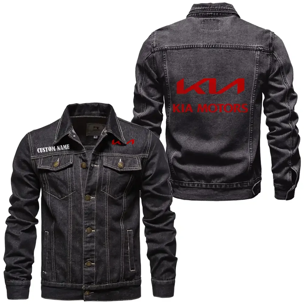 Everyday Vehicle Denim Jacket, Car Culture Denim Style CAR190 - Black