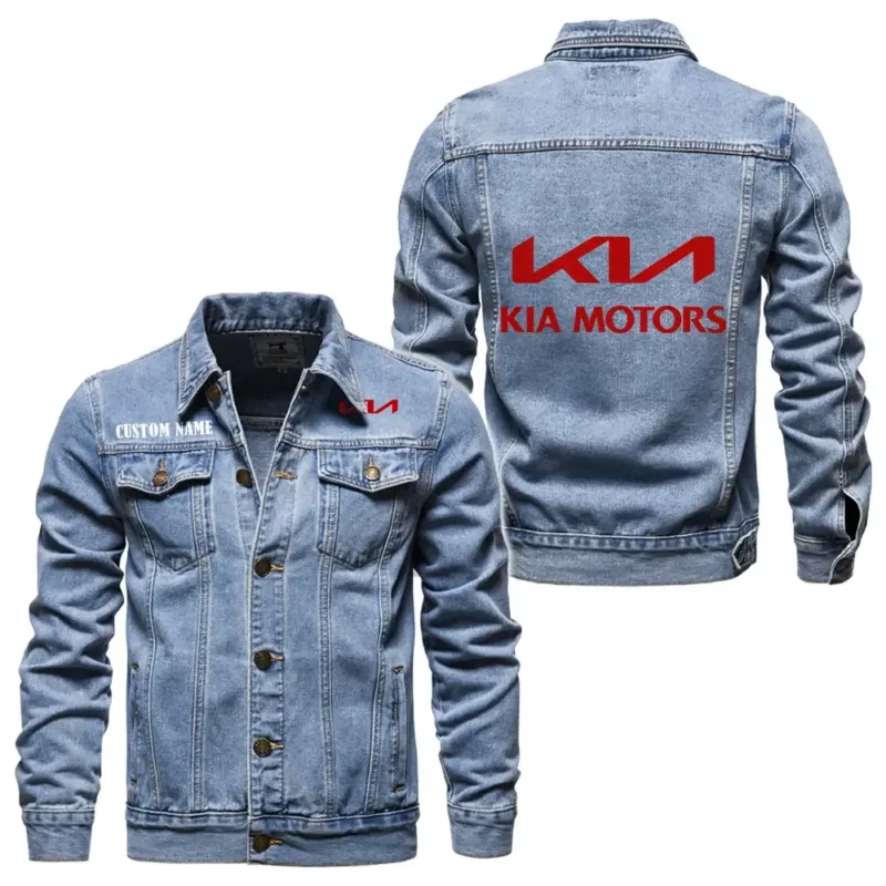 Small City Car Denim Jacket, Denim Spirit for Drivers CAR190 - Light Blue