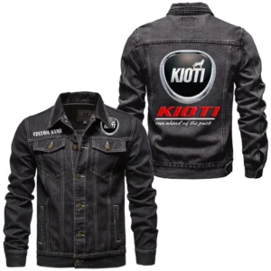 All-Round Farming Tractor Denim Jacket, Garage-Ready Denim Wear CAR190 - Black