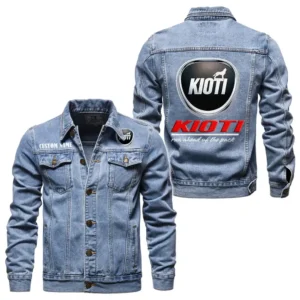 Reliable Tillage Tractor Denim Jacket, Car Lover's Denim Jacket CAR190 - Light Blue