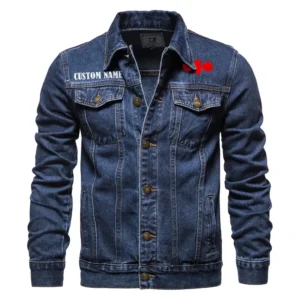 Construction Beast Denim Jacket, Denim Spirit for Drivers CAR190 - Dark Blue