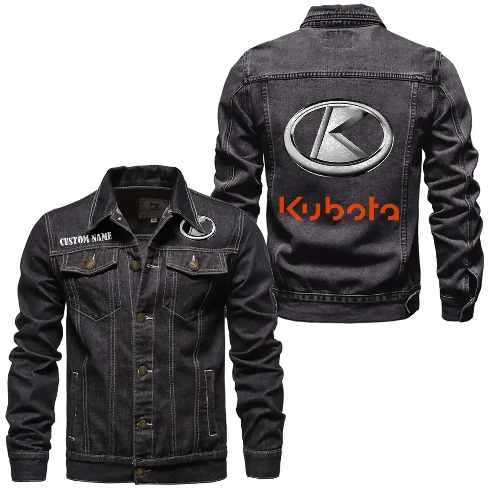 Precision Gardening Tractor Denim Jacket, Ride Bold in Denim CAR190 - Black