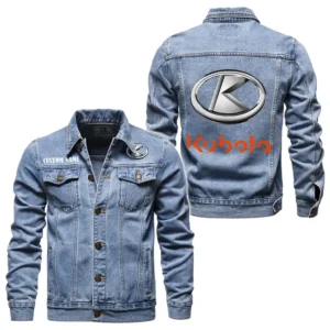Precision Gardening Tractor Denim Jacket, Car Culture Denim Style CAR190 - Light Blue
