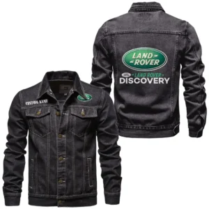 Off-Road Vehicle Brand Denim Jacket, Road-Ready Denim Jacket CAR190 - Black