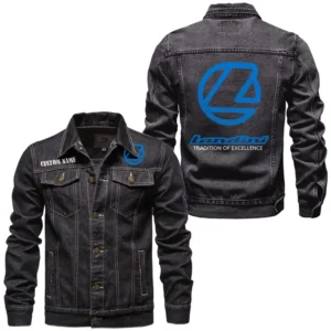 Tillage Power Tractor Denim Jacket, Rugged Style Everyday Denim CAR190 - Black